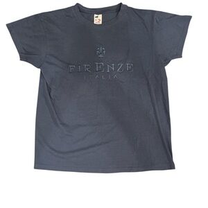 Firenze Italia Men's Slate Blue Short Sleeve Tee